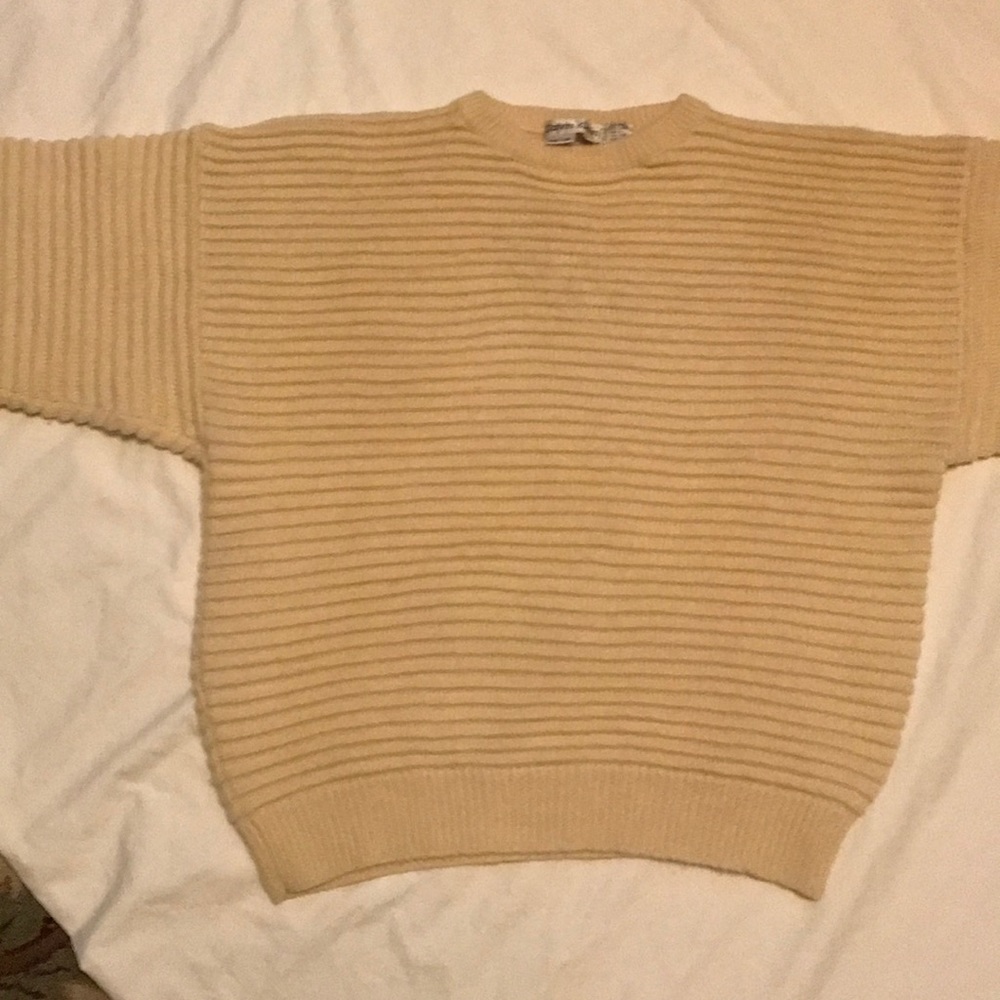 VINTAGE HAND LOOMED CALVIN KLEIN SWEATER